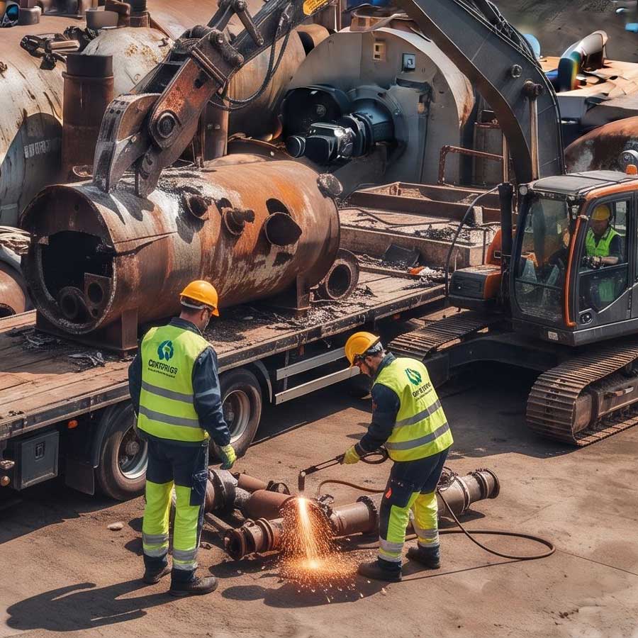 Skup - Jak wygląda współpraca? 4. Demontaż i Odbiór