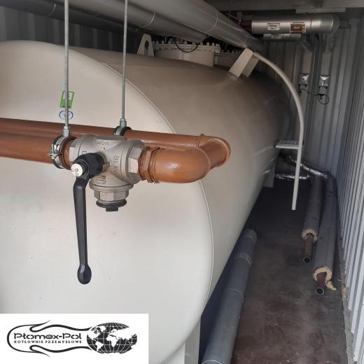 Mobilna stacja paliwowa 10 000 l w kontenerze 20HC – dwupłaszcz 2×5 000 l