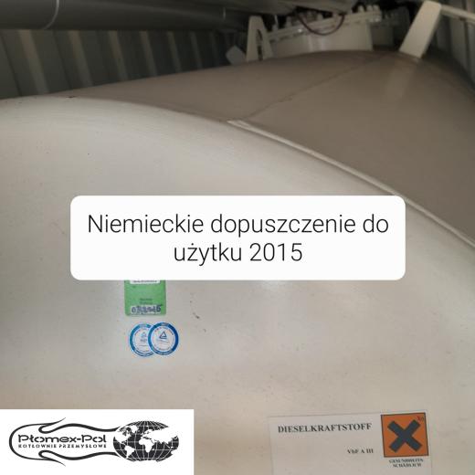 Mobilna stacja paliwowa 10 000 l w kontenerze 20HC – dwupłaszcz 2×5 000 l