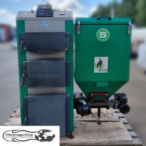 Kocioł c.o. na ekogroszek Drew-Met Eco Prim Komfort ED 23 kW – Po pełnym serwisie (Stan BDB)
