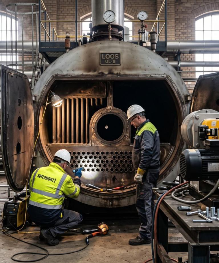 Regeneracja kotła przemysłowego – 5 sposobów na modernizację