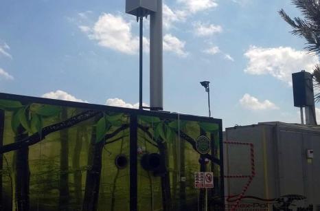 Ekologiczna kotłownia kontenerowa na pellet – zewnętrzna instalacja grzewcza Plomex-Pol.